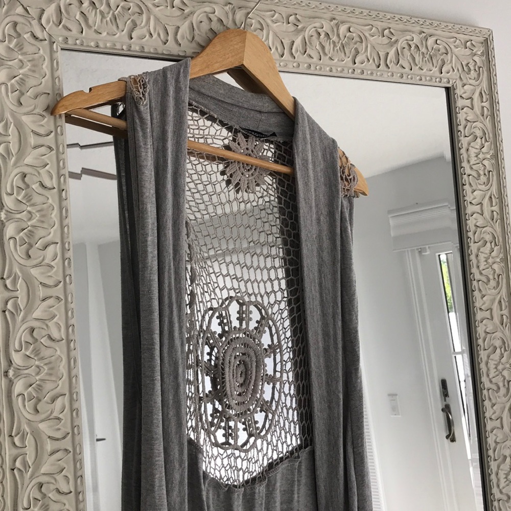 Lightgrey fashionable top